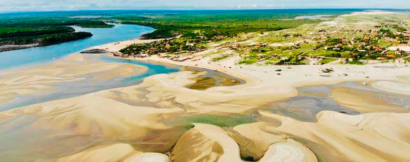 Pousada Brisamares, Pousada na praia do macapá em luis correia pi